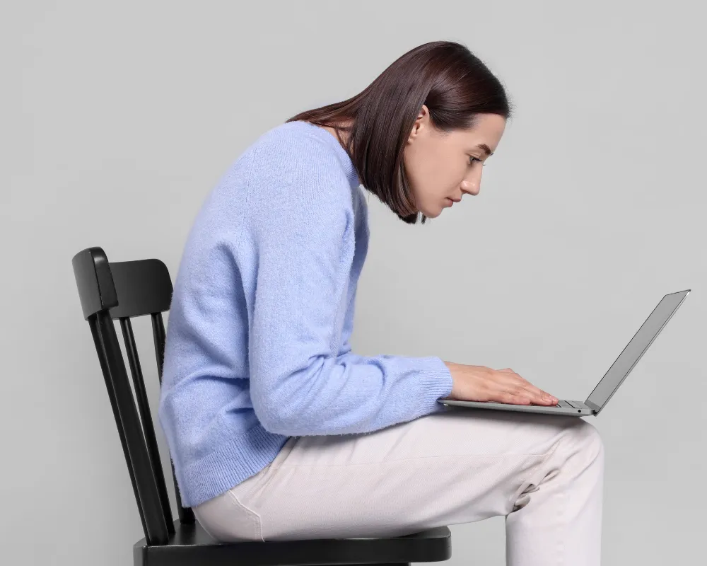 Poor posture and scoliosis care at Hunt Holistic Chiropractic in Lutz, FL